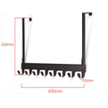 Hooks Over The Door Home Bathroom Organizer Rack Clothes Coat Hat Towel Hanger New Bathroom Kitchen Accessories Holder Door Hang
