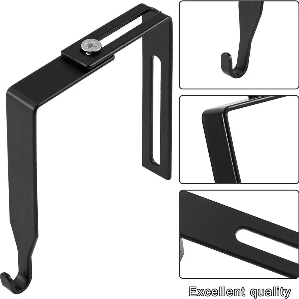 Accessories Adjustable Cubicle Hangers Stainless Steel Home Supplies Partition Hanger Universal Cubicle Hooks