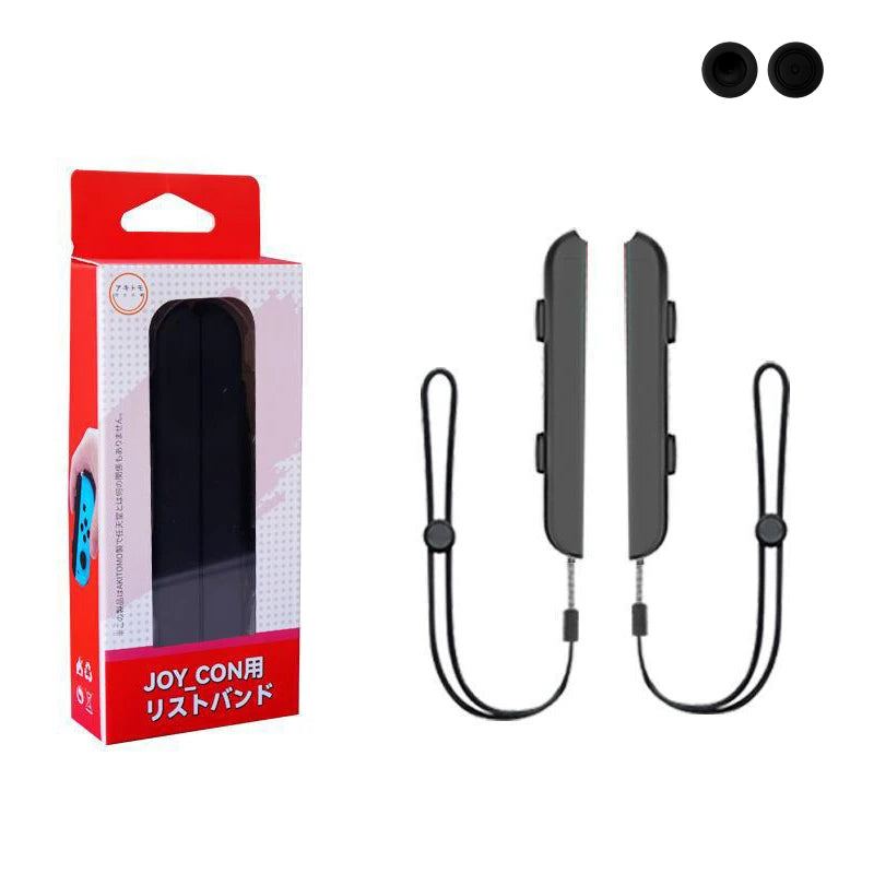 1 Pair Gaming Accessories Wrist Strap Hand Rope Lanyard for Nintend Switch Joy-con Fitness Boxing Game Assit Tool Grip Handle
