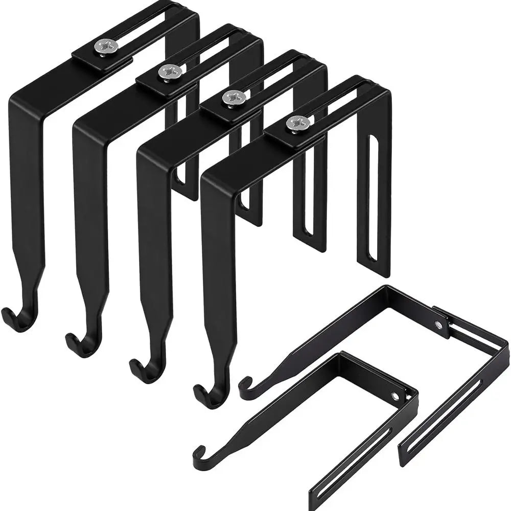 Accessories Adjustable Cubicle Hangers Stainless Steel Home Supplies Partition Hanger Universal Cubicle Hooks